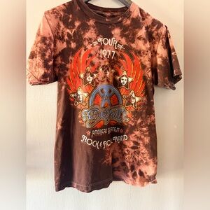 Vintage Rock Band Graphic T-Shirt